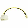 Fasttrack 6in 3-PIN FAN TO 4-PIN POWER ADAPTER CABLE FA56668